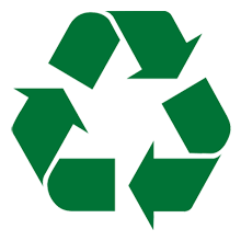 100% recyclable