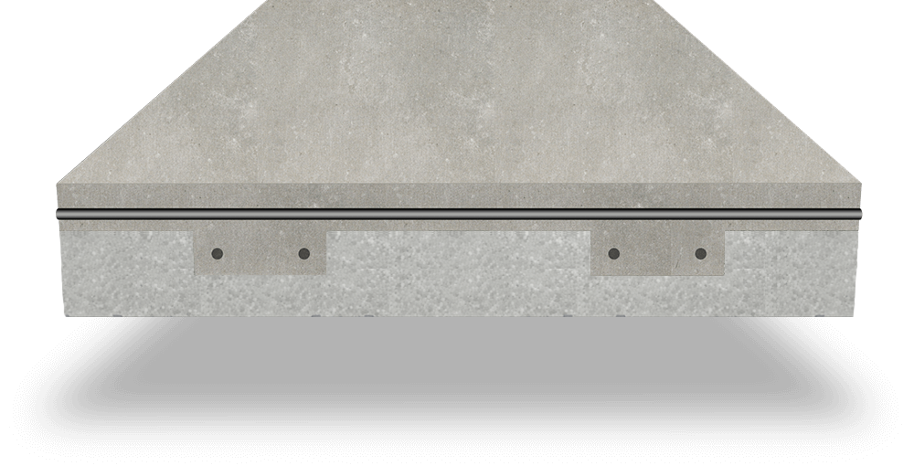Concrete Floor Panel cross-section